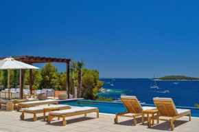 Luxury Villa Hvar Deluxe Palace 2 with pool at the beach